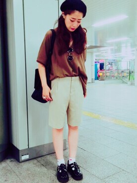 momocoさん（レディース・163cm）の秋コーディネート