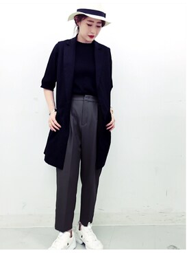 momocoさん（レディース・163cm）の春コーディネート