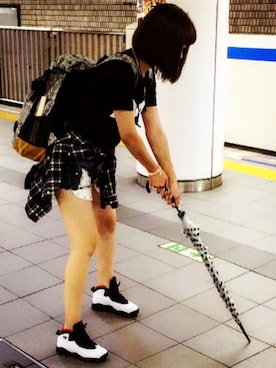 「7のアイテム」を使った、Eyes'さん（レディース・162cm）の夏コーディネート