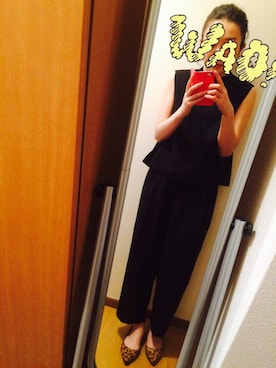 「ポインテッドトゥパンプス」｜マンゴーパインソースさん（レディース・158cm）の夏コーディネート
