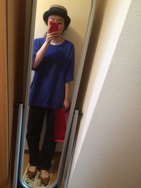 「ポインテッドトゥパンプス」｜マンゴーパインソースさん（レディース・158cm）の秋コーディネート