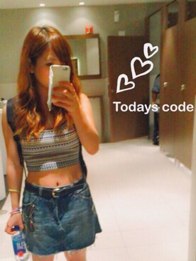 「H&M（エイチ・アンド・エム）のアイテム（サングラス）」を使った、non closet♕︎さん（レディース・150cm）の夏コーディネート