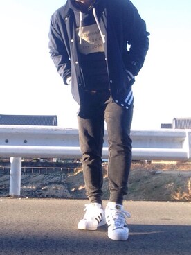 ken-jiさん（メンズ・163cm）の冬コーディネート