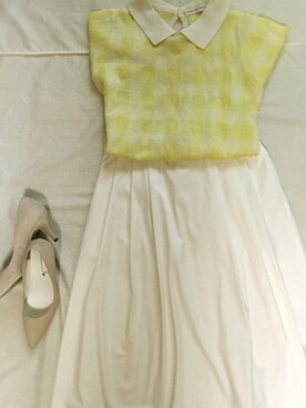 某ミクソン夫人さん（レディース・157cm）の夏コーディネート