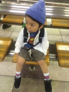 AOさん（キッズ・90cm）の春コーディネート