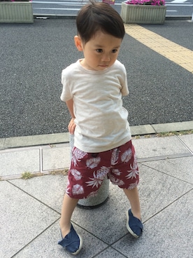 「シティボーイ」｜AOさん（キッズ・90cm）の春コーディネート