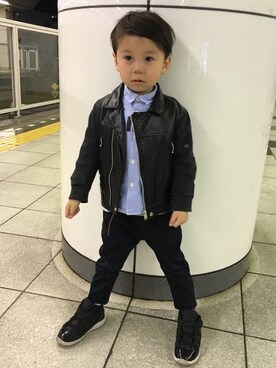 AOさん（キッズ・100cm）の春コーディネート