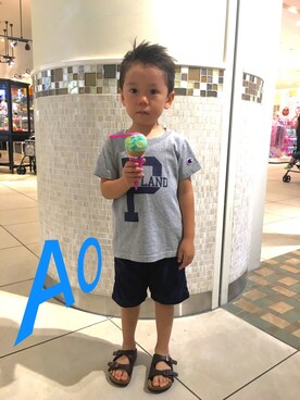 AOさん(キッズ・100cm)の夏コーディネート