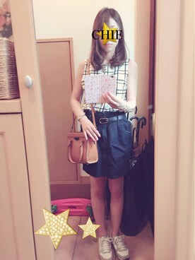 치에♡さん（レディース・158cm）の夏コーディネート