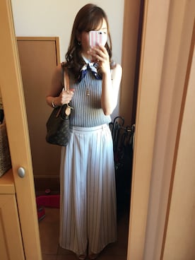 「Honeys（ハニーズ）のアイテム（財布/小物）」を使った、치에♡さん（レディース・159cm）の春コーディネート
