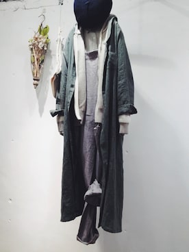 「YARRA（ヤラ）のアイテム（オールインワン・サロペット）」を使った、YARRA吉祥寺店さん（レディース・160cm）の秋コーディネート