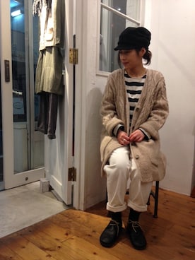 「YARRA（ヤラ）のアイテム」を使った、YARRA吉祥寺店さん（レディース・151cm）の秋コーディネート