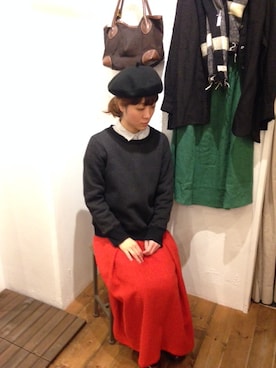 「スエット」｜YARRA吉祥寺店さん（レディース・159cm）の秋コーディネート