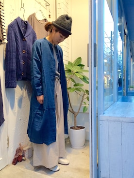 「YARRA（ヤラ）のアイテム」を使った、YARRA吉祥寺店さん（レディース・159cm）の冬コーディネート