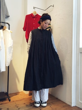 「YARRA（ヤラ）のアイテム」を使った、YARRA吉祥寺店さん（レディース・159cm）の春コーディネート