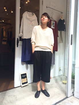 「YARRA（ヤラ）のアイテム」を使った、YARRA吉祥寺店さん（レディース・158cm）の夏コーディネート