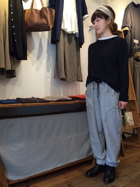 「YARRA（ヤラ）のアイテム」を使った、YARRA吉祥寺店さん（レディース・159cm）の夏コーディネート