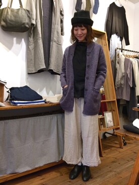 「Odds（オッズ）のアイテム」を使った、YARRA吉祥寺店さん（レディース・159cm）の秋コーディネート