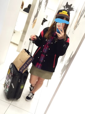 「ROLLING CRADLE（ローリングクレイドル）のアイテム（ジャケット/アウター）」を使った、あやぴぴぴさん（レディース・152cm）の冬コーディネート