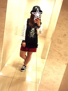 「SKULLSKATES」｜あやぴぴぴさん（レディース・152cm）の春コーディネート