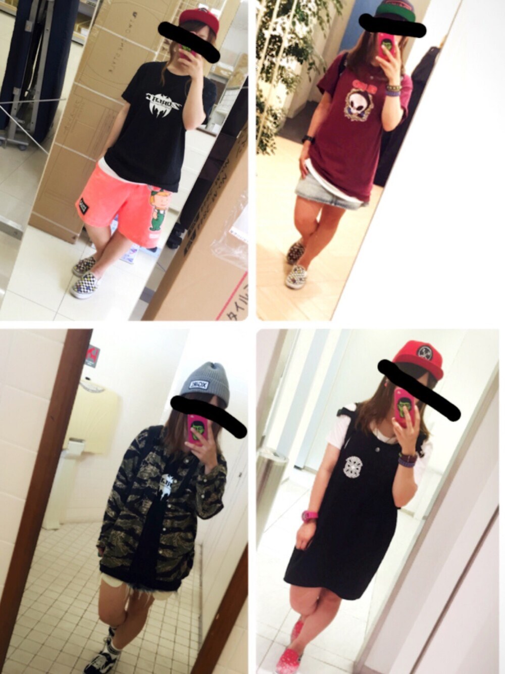 「ZORLAC、lifesabeach、INDEPENDENT、x-girl、RNA、MAGICAL MOSH MISFITS、HUF、mishka、blind、スケータースタイル」｜「ZORLACのアイテム（Tシャツ/カットソー、ブラック系）」を使った、あやぴぴぴさん（レディース・152cm）の秋コーディネートの1枚目の写真