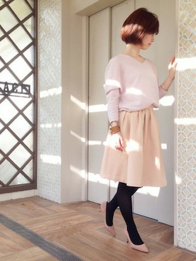 Shibachinさん（レディース・157cm）の冬コーディネート