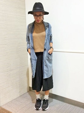 azuさん（レディース・165cm）の秋コーディネート