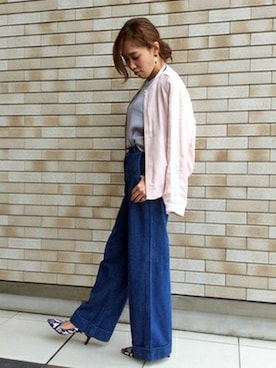 azuさん（レディース・165cm）の春コーディネート