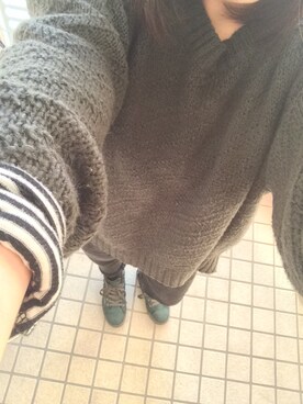 「WILL（ウィル）のアイテム（トップス）」を使った、わがなっぺさん（レディース・154cm）の秋コーディネート