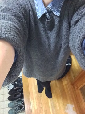 「WILL（ウィル）のアイテム（トップス）」を使った、わがなっぺさん（レディース・154cm）の秋コーディネート