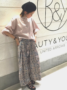 Yuri Katouさん(レディース・162cm)の夏コーディネート