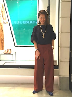 Yuri Katouさん(レディース・162cm)の夏コーディネート