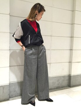 Yuri Katouさん(レディース・162cm)の秋コーディネート