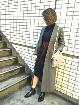 Yuri Katouさん（レディース・162cm）の秋コーディネート