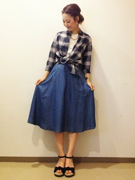 ★その子。さん(レディース・166cm)の春コーディネート