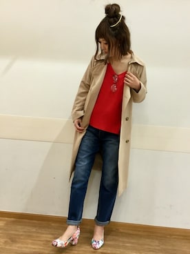 ★その子。さん（レディース・166cm）の冬コーディネート