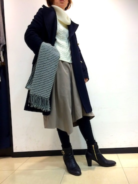 ayunaさん（レディース・159cm）の秋コーディネート