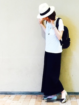 「KATHARINE ROSS（キャサリンロス）のアイテム」を使った、iwamotoさん（レディース・168cm）の春コーディネート