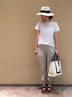 iwamotoさん（レディース・168cm）の夏コーディネート