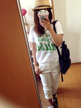 etsukoさん（レディース・159cm）の夏コーディネート