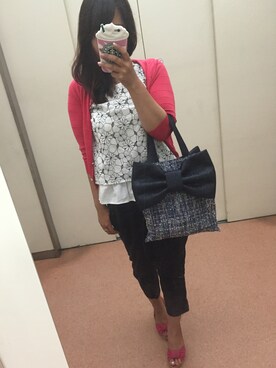 etsukoさん（レディース・159cm）の夏コーディネート