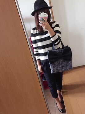 etsukoさん（レディース・159cm）の秋コーディネート