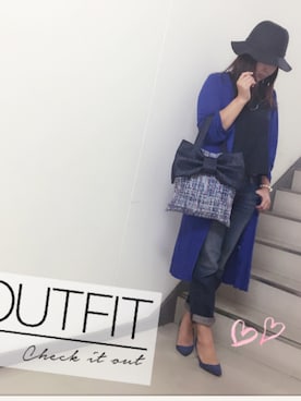 etsukoさん（レディース・159cm）の秋コーディネート