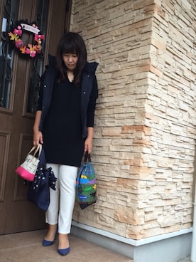 etsukoさん（レディース・159cm）の秋コーディネート