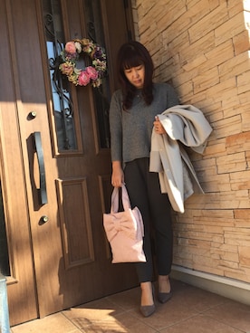 etsukoさん（レディース・159cm）の冬コーディネート