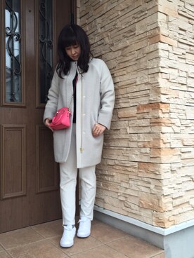 etsukoさん（レディース・159cm）の冬コーディネート