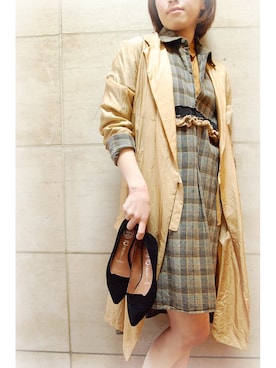 「Jeffrey Campbell（ジェフリーキャンベル）のアイテム（その他シューズ）」を使った、chaosbohemiaさん（レディース・156cm）の冬コーディネート