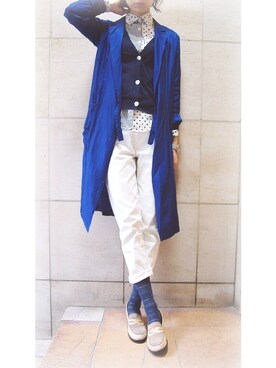「カシュクール」｜「アイテム（その他アウター）」を使った、chaosbohemiaさん（レディース・165cm）の冬コーディネート