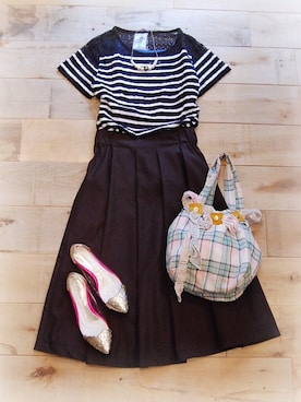 「MANA（マナ）のアイテム」を使った、chaosbohemiaさん（レディース・156cm）の春コーディネート