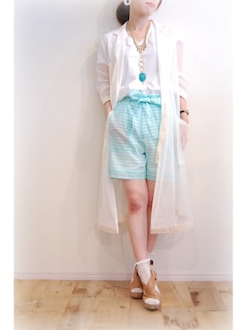 「ソックス」｜chaosbohemiaさん（レディース・156cm）の夏コーディネート